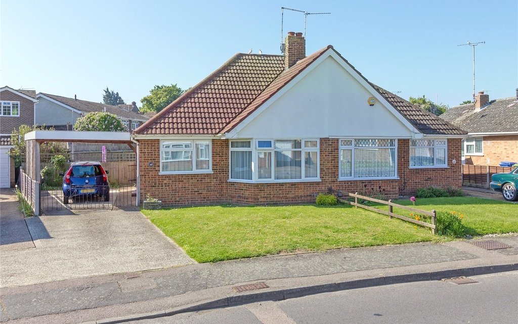 2 Bedroom bungalow for sale in Sandford Road, Sittingbourne, Kent, ME10