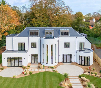 Saltwood Manor: A Landmark New Build Home on the Kent Coast - Quealy & Co