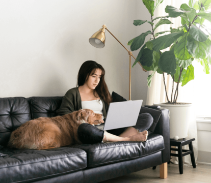 44% of people continue to work from home - Quealy & Co