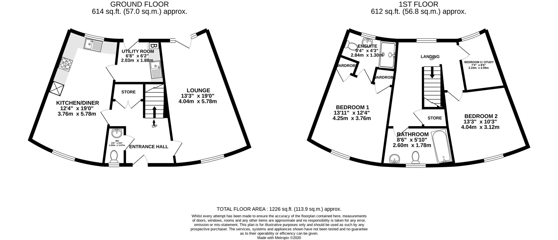 3 Bedroom house for sale in Holly Blue Drive, Iwade, Sittingbourne